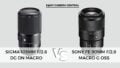 Sigma 105mm f2.8 DG DN Macro vs Sony FE 90mm f2.8 Macro G OSS side by side pictures