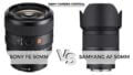 Sony FE 50mm vs Samyang AF 50mm