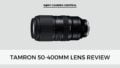 an image of Tamron 50mm lens with gray background