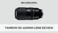 an image of Tamron 50mm lens with gray background
