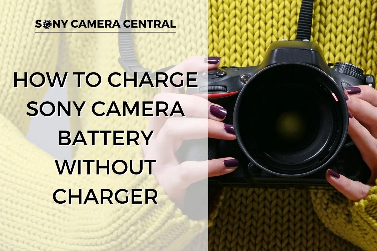 How to Charge Sony Camera Battery Without Charger