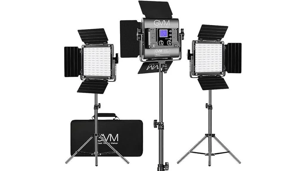 gvm 800d rgb led video