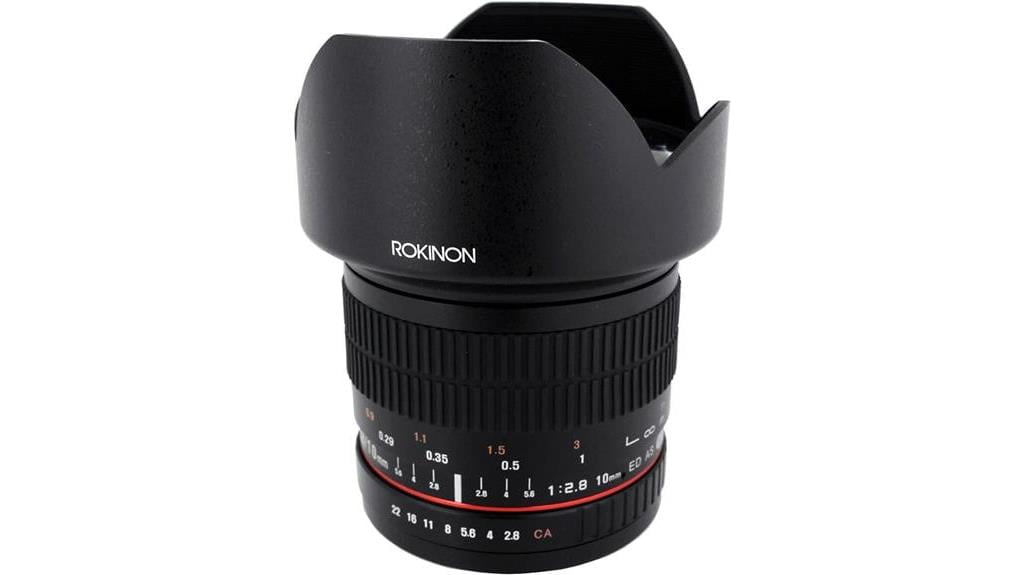 10mm ultra wide angle