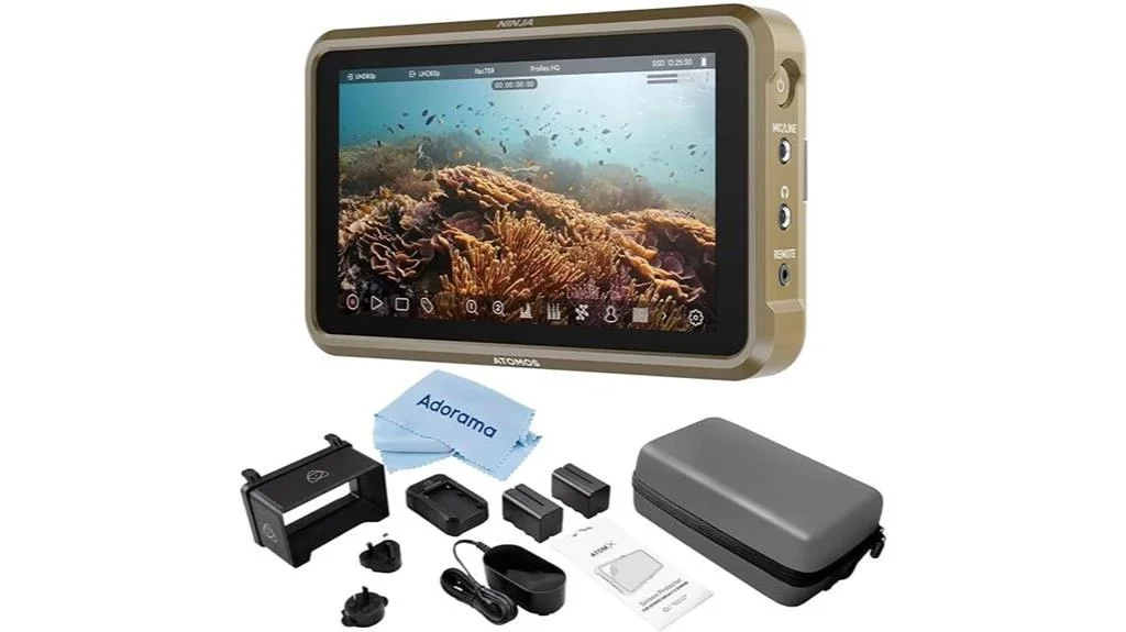 4k touchscreen recording monitor