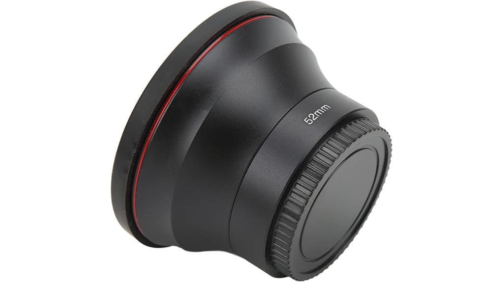 52mm wide angle lens