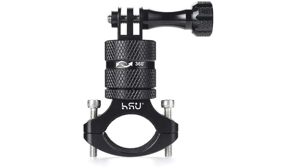 aluminum mount for action cameras