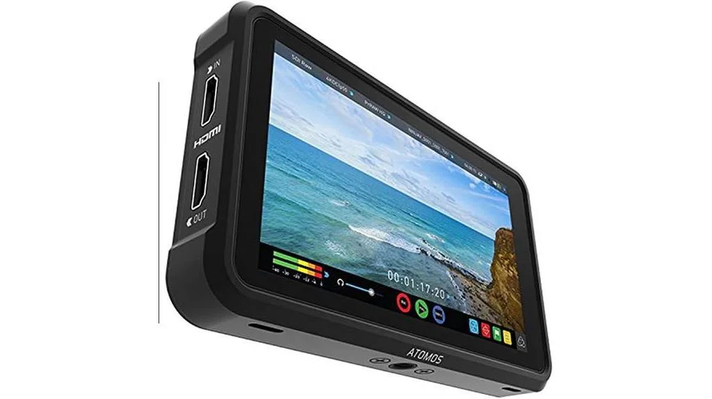 atomos ninja v recording