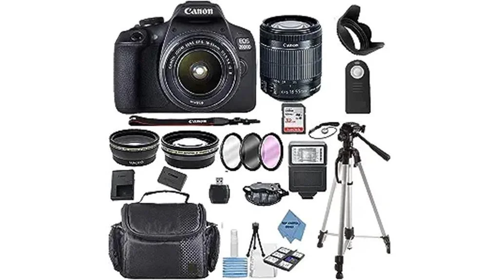 canon eos 2000d bundle