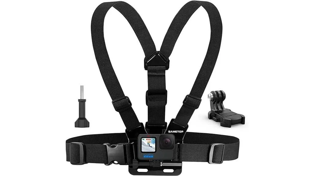 chest mount for action cameras
