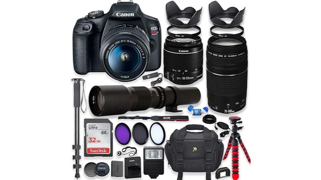 complete beginner friendly camera package