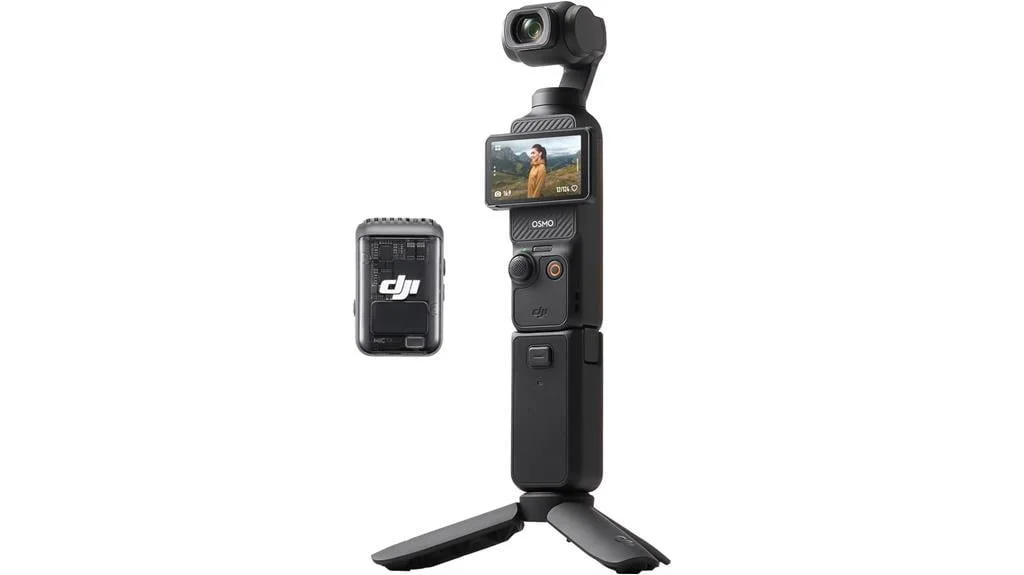 dji osmo pocket 3 vlogging camera with 4k 120fps video