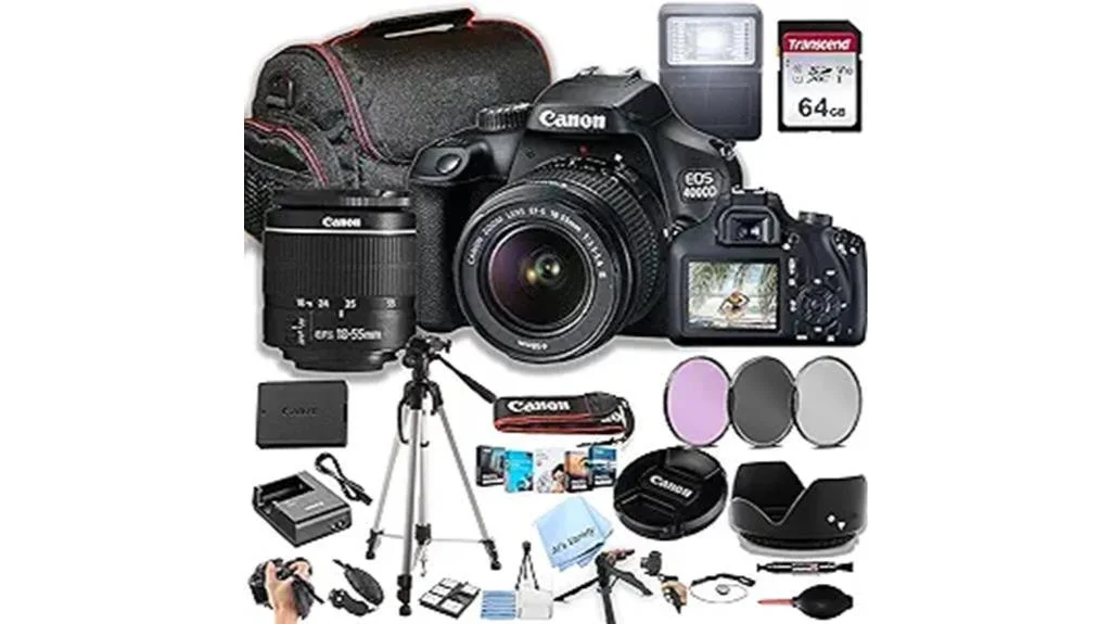 entry level dslr camera bundle