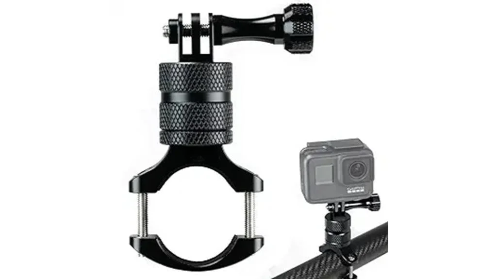 gimbal bike mount for gopro and insta360 cameras
