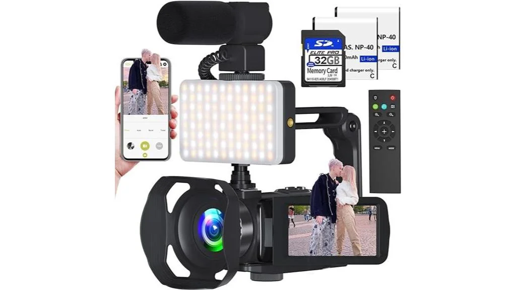 high quality 8k video camcorder