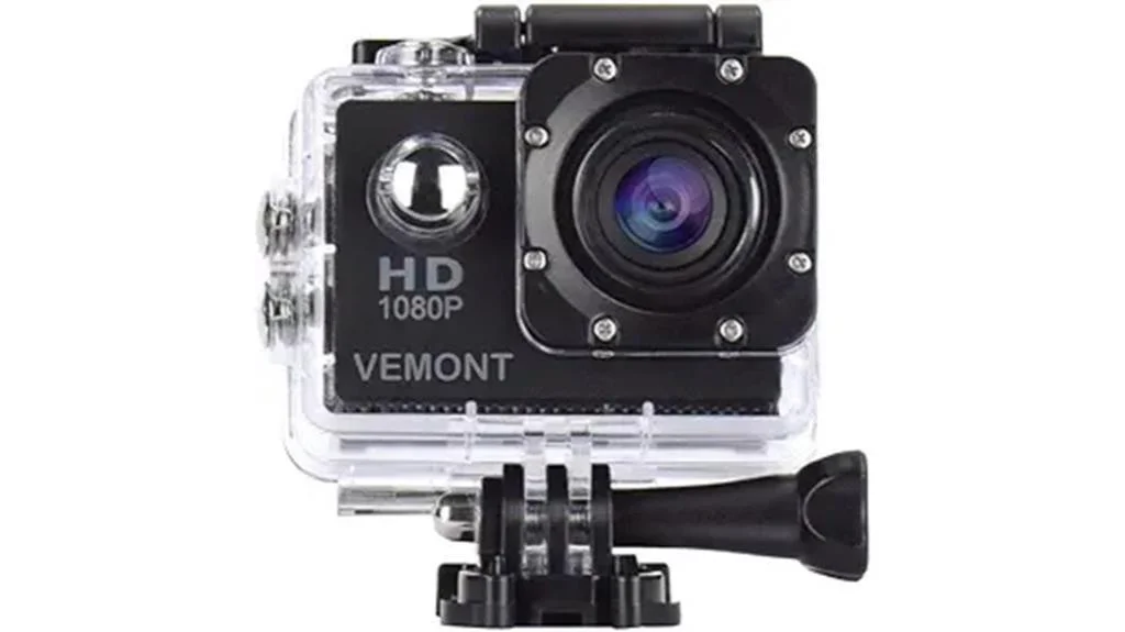 high quality waterproof action camera