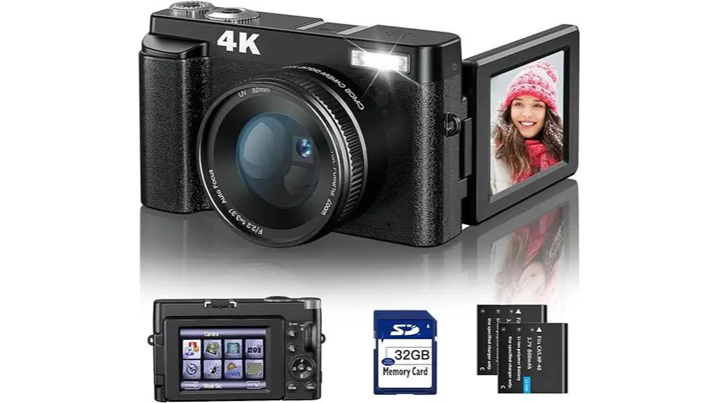 high resolution camera for photography and video