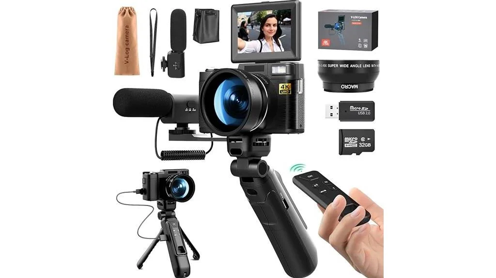 high resolution camera for vloggers