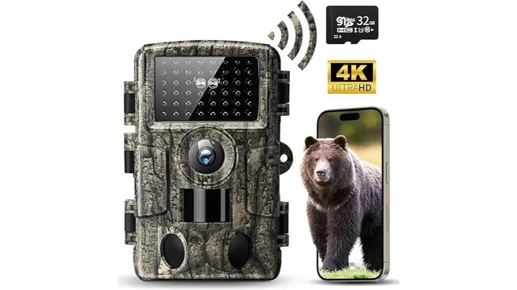 high resolution wifi trail camera