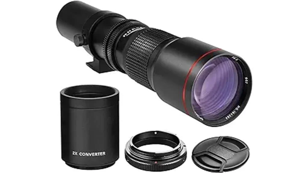 long range telephoto lens for canon eos cameras