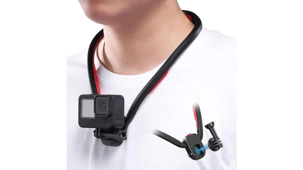 magnetic neck mount for gopro