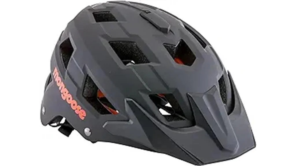 mongoose helmet with gopro