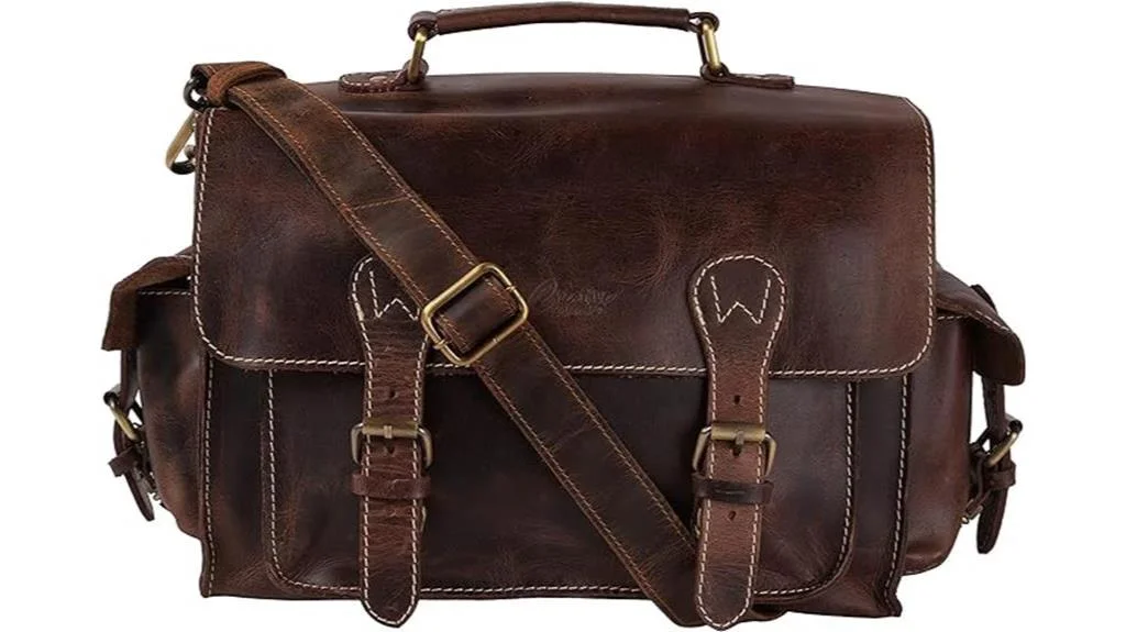 photographer s leather dslr bag