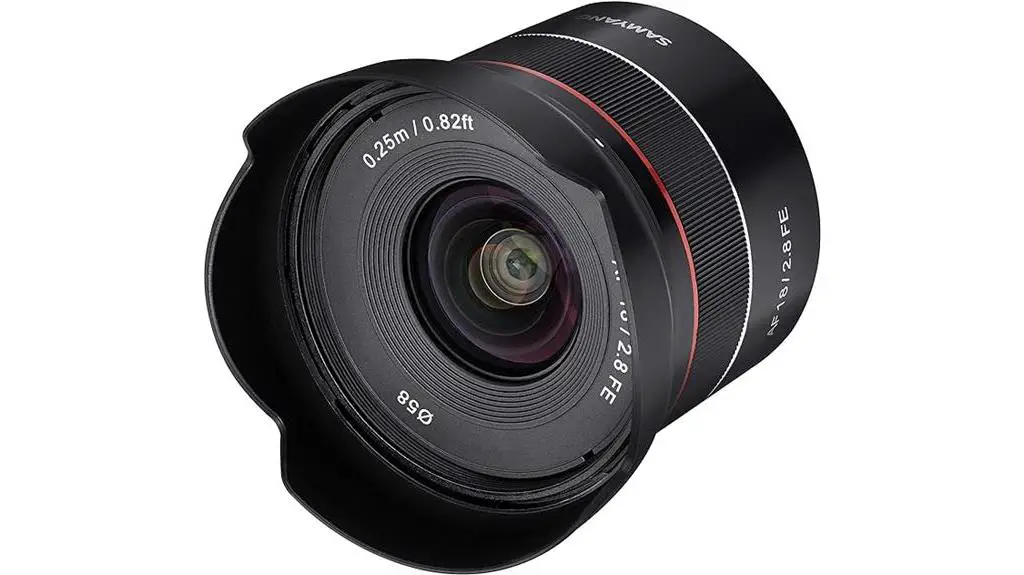 sony e mount wide angle lens