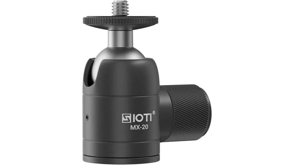 versatile tripod ball head