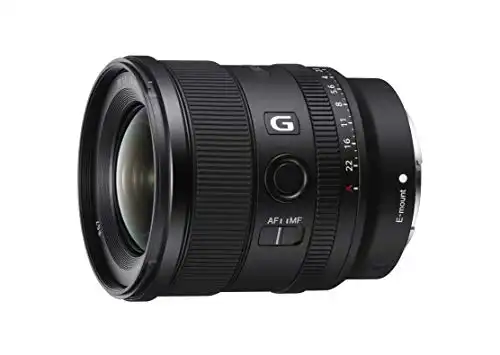 Sony FE 20mm F1.8 G Full-Frame Large-Aperture Ultra-Wide Prime Angle G Lens