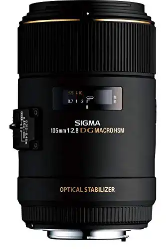 Sigma 105mm F2.8 EX DG OS HSM Macro Lens