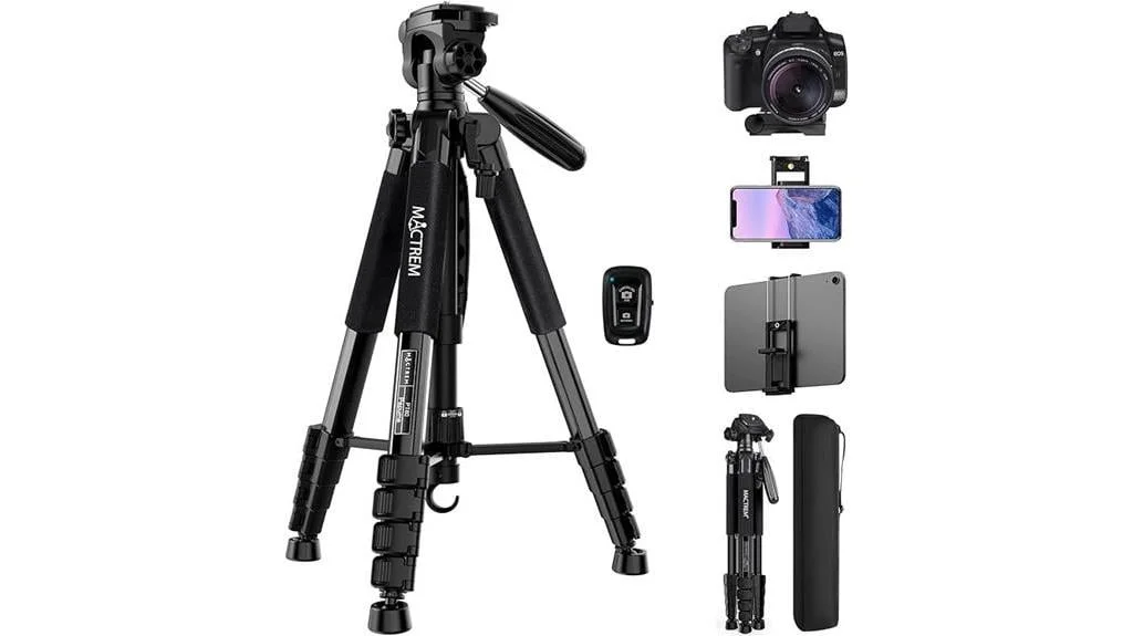 durable 75 inch camera tripod