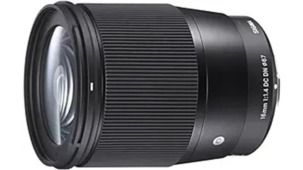 high quality sigma lens option