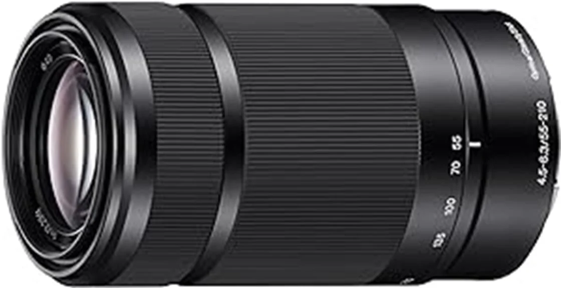 sony e 55 210mm lens value