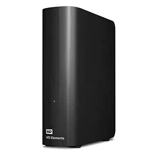 Western Digital 12TB Elements Desktop External Hard Drive, USB 3.0 external hard drive for plug-and-play storage