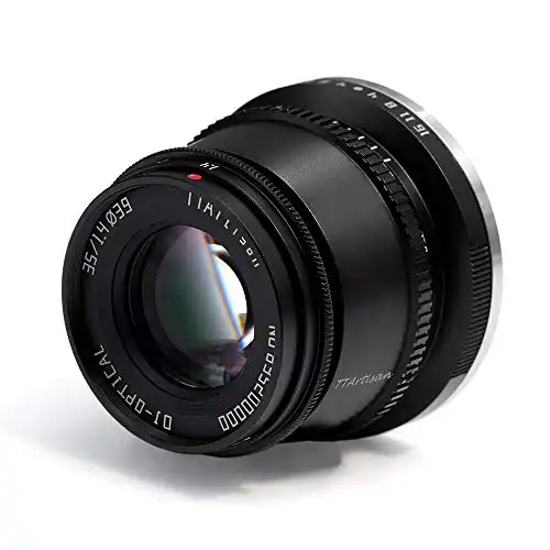 TTArtisan 35mm F1.4 APS-C Manual Focus Lens for Sony E Mount Camera