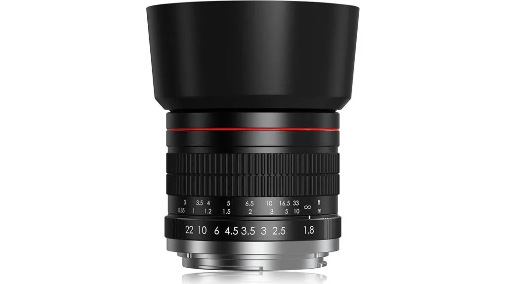 85mm f1 8 portrait lens