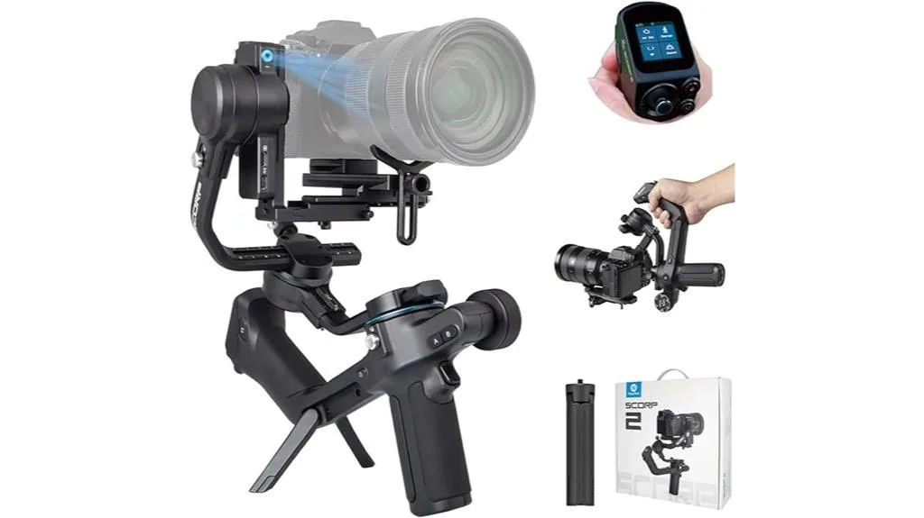 dslr and mirrorless gimbal