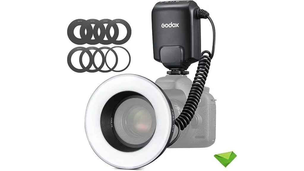 macro led ring flash