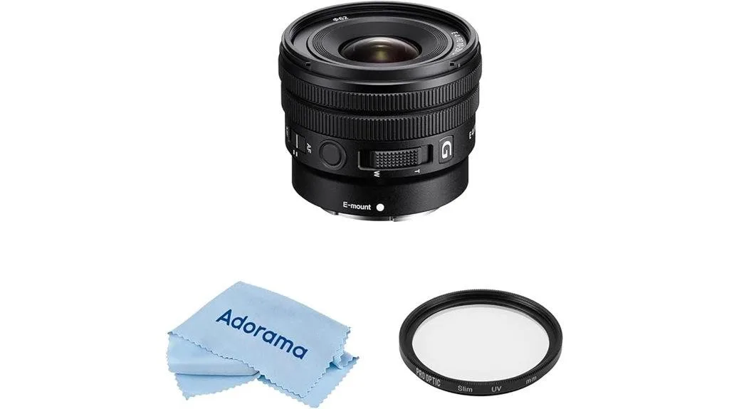 wide angle sony lens