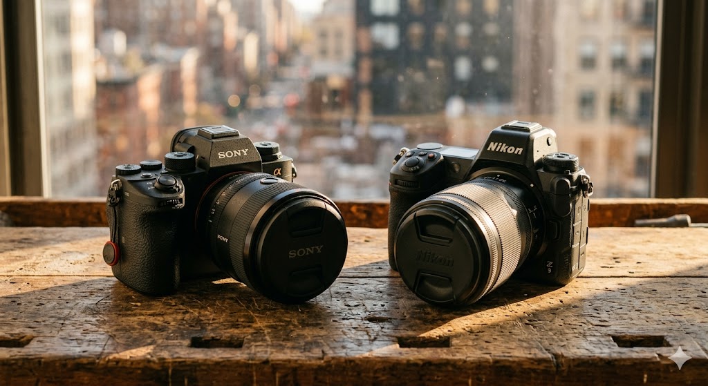Sony A7R V vs Nikon Z8: High-Resolution Battle
