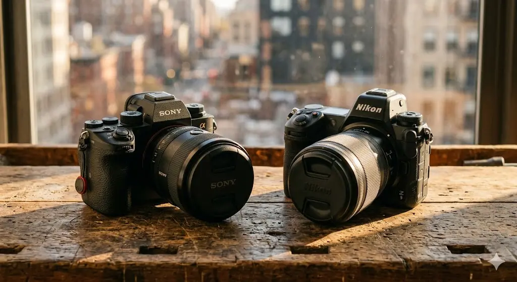Sony A7R V vs Nikon Z8: High-Resolution Battle